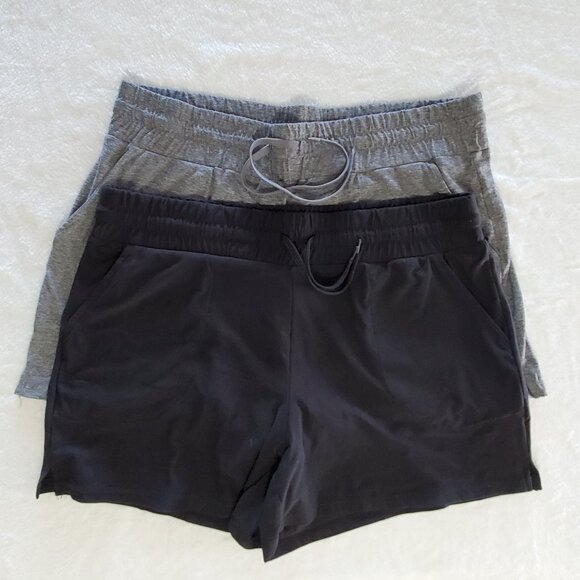 Athletic Works Set of 2 Shorts Pajama shorts Women's Size Large - Picture 1 of 14